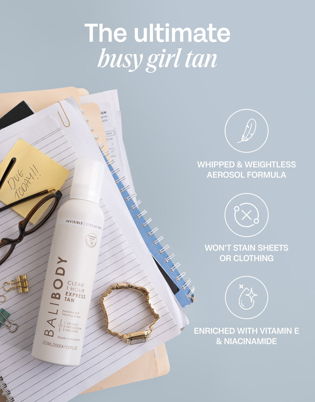 Clear 1 Hour Express Self Tan Set