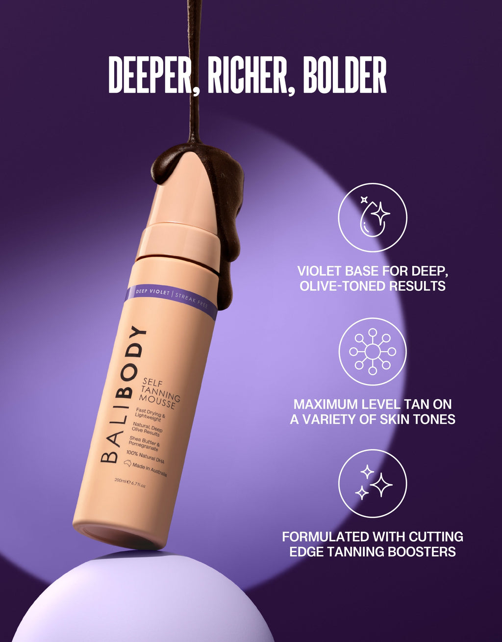 Deep Violet Self Tanning Set