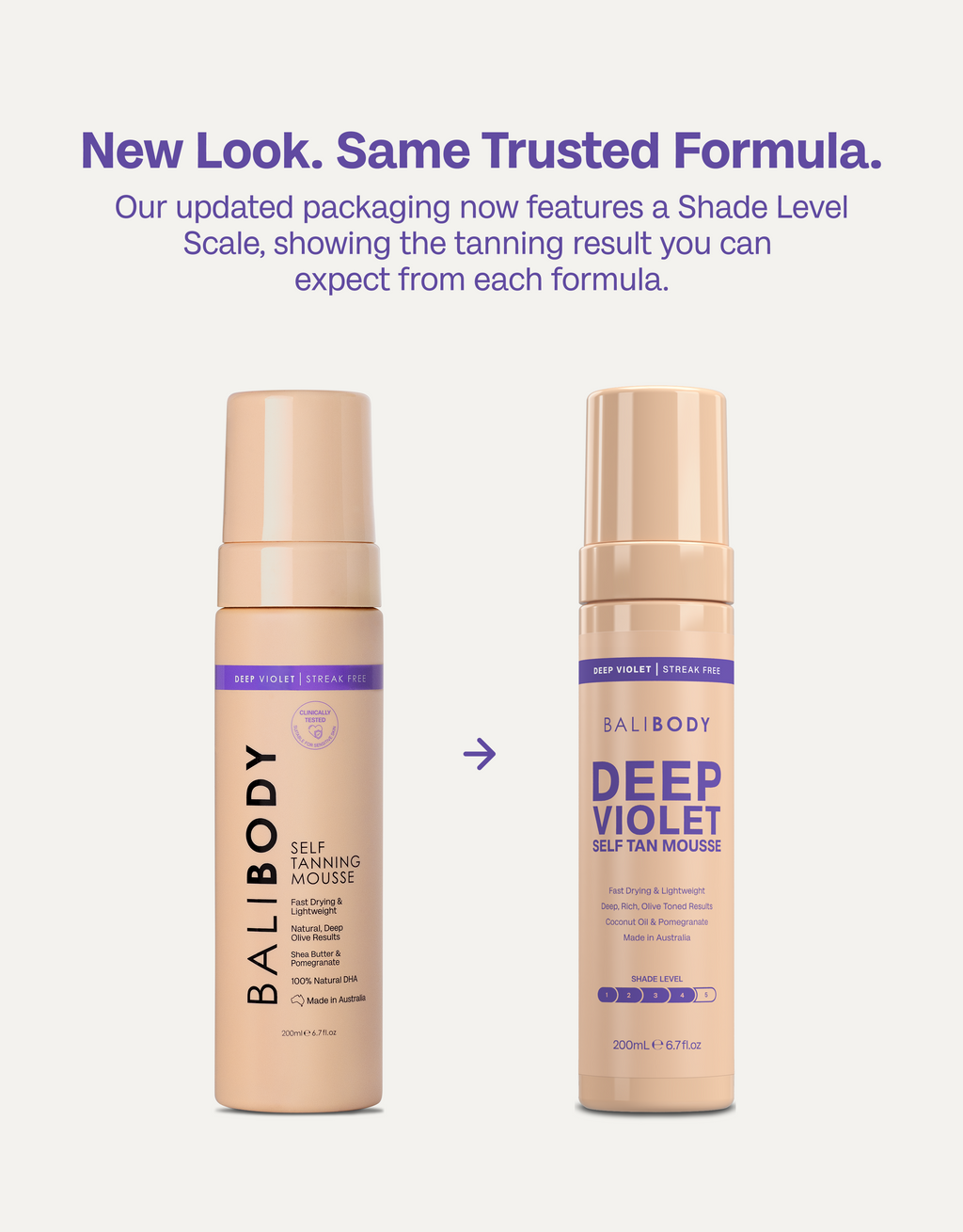 Deep Violet Self Tanning Mousse