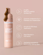 Light Medium Self Tanning Mousse