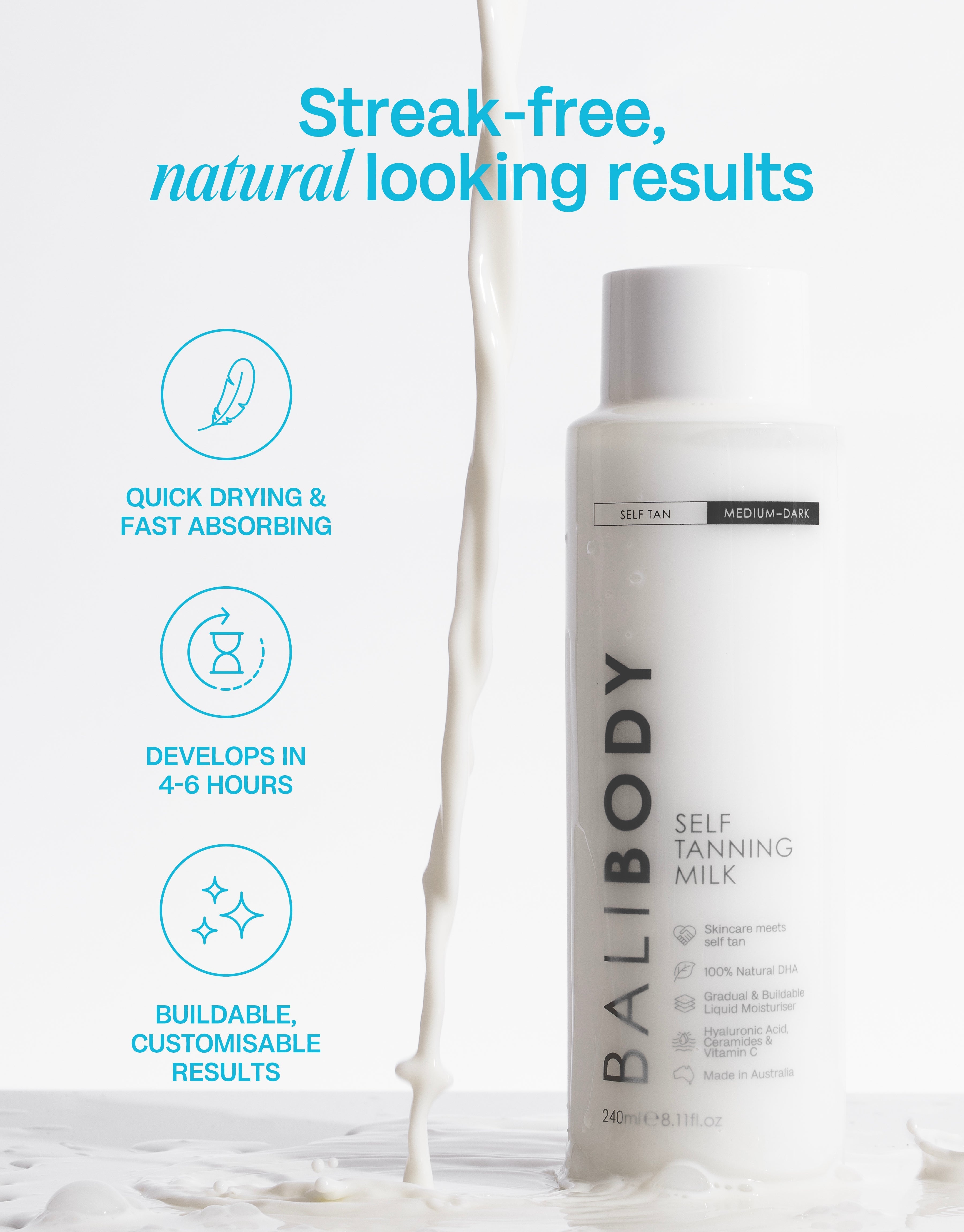 Self Tan Body Milk Set