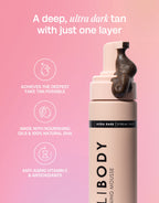 Ultra Dark Self Tanning Mousse Set